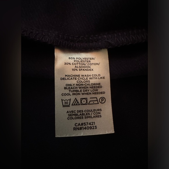 Loft, M, pencil skirt, navy blue, excellent condition. - Picture 4 of 4